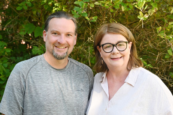 Schulsozialpädagoge Stephan Kretzman-Cremer und Beratungslehrerin Christiane Müller-Heimann