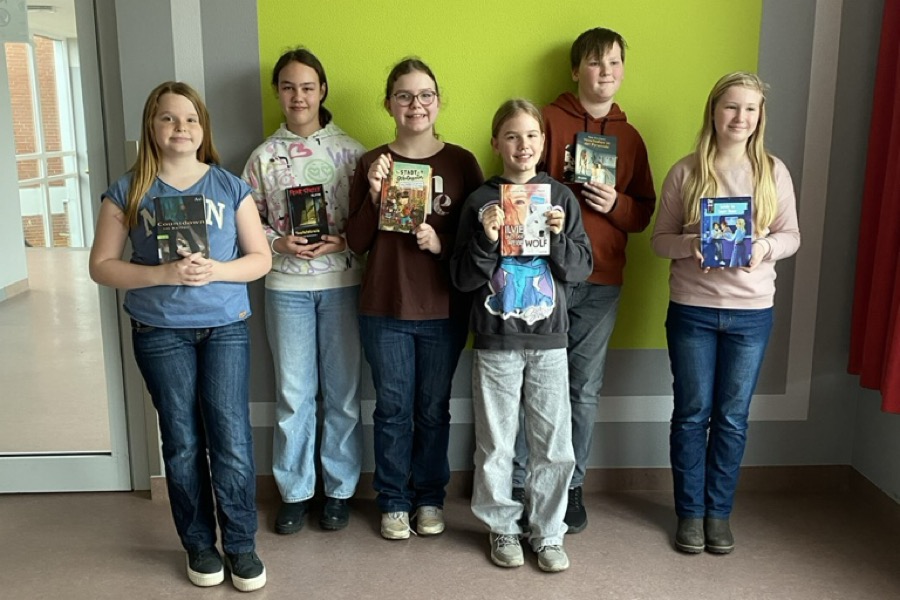 Lea Sophie aus der 6b gewinnt knapp